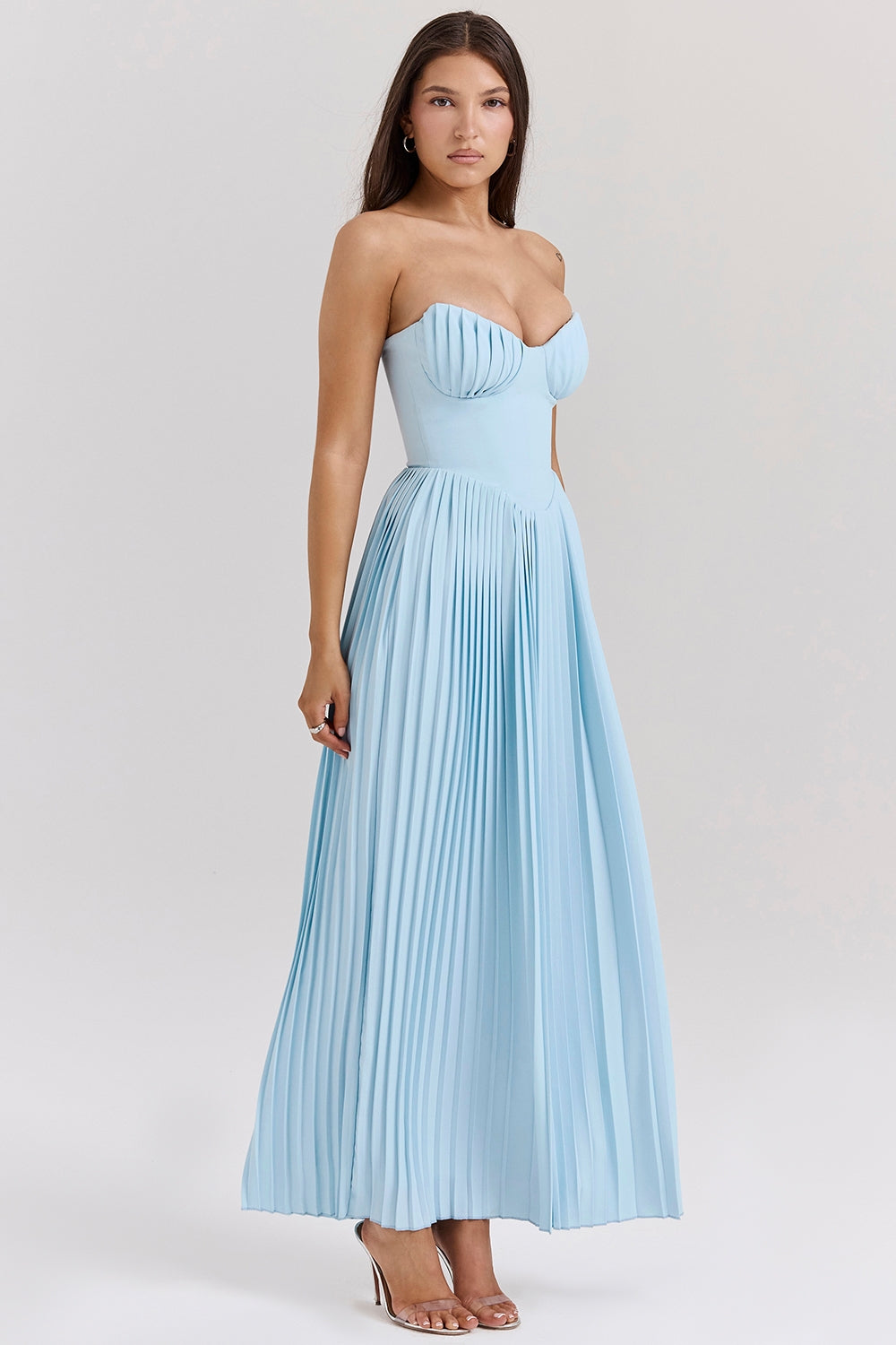 Mare Vestido largo con corsé