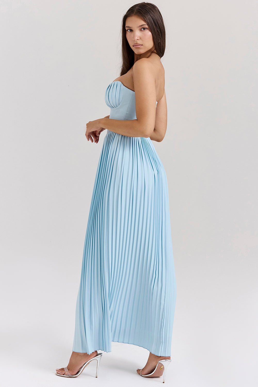 Mare Vestido largo con corsé