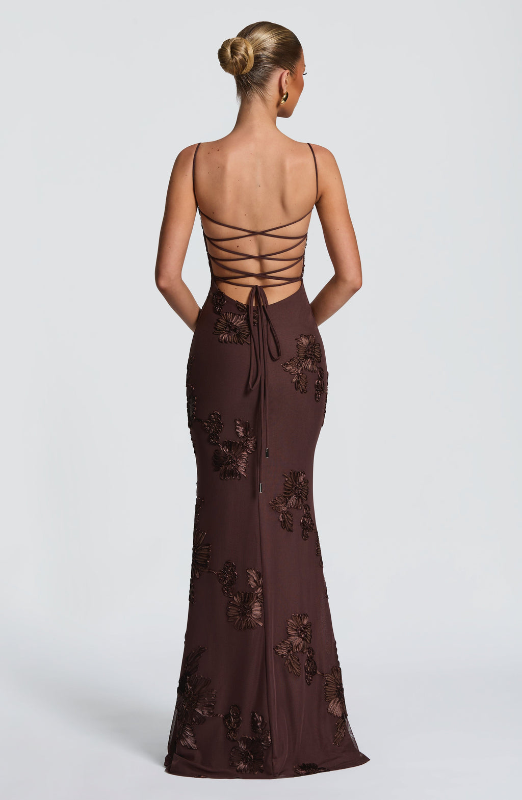 Vestido Nancy-Marrón