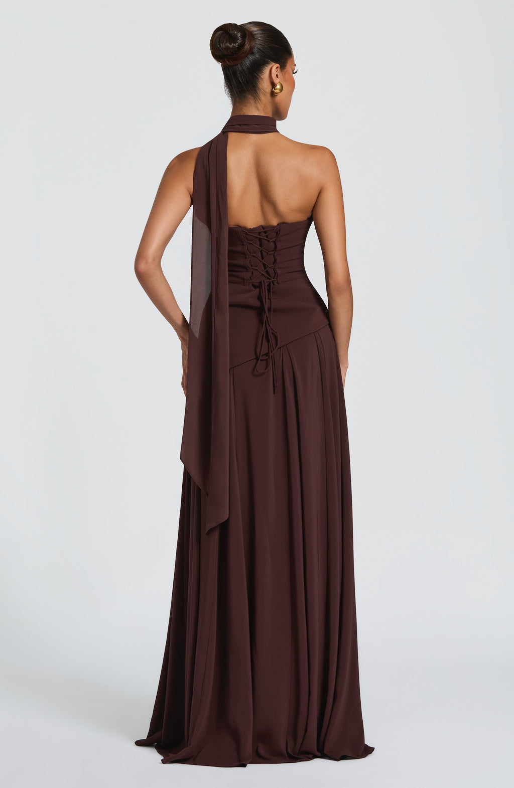 Vestido Patricia Marrón
