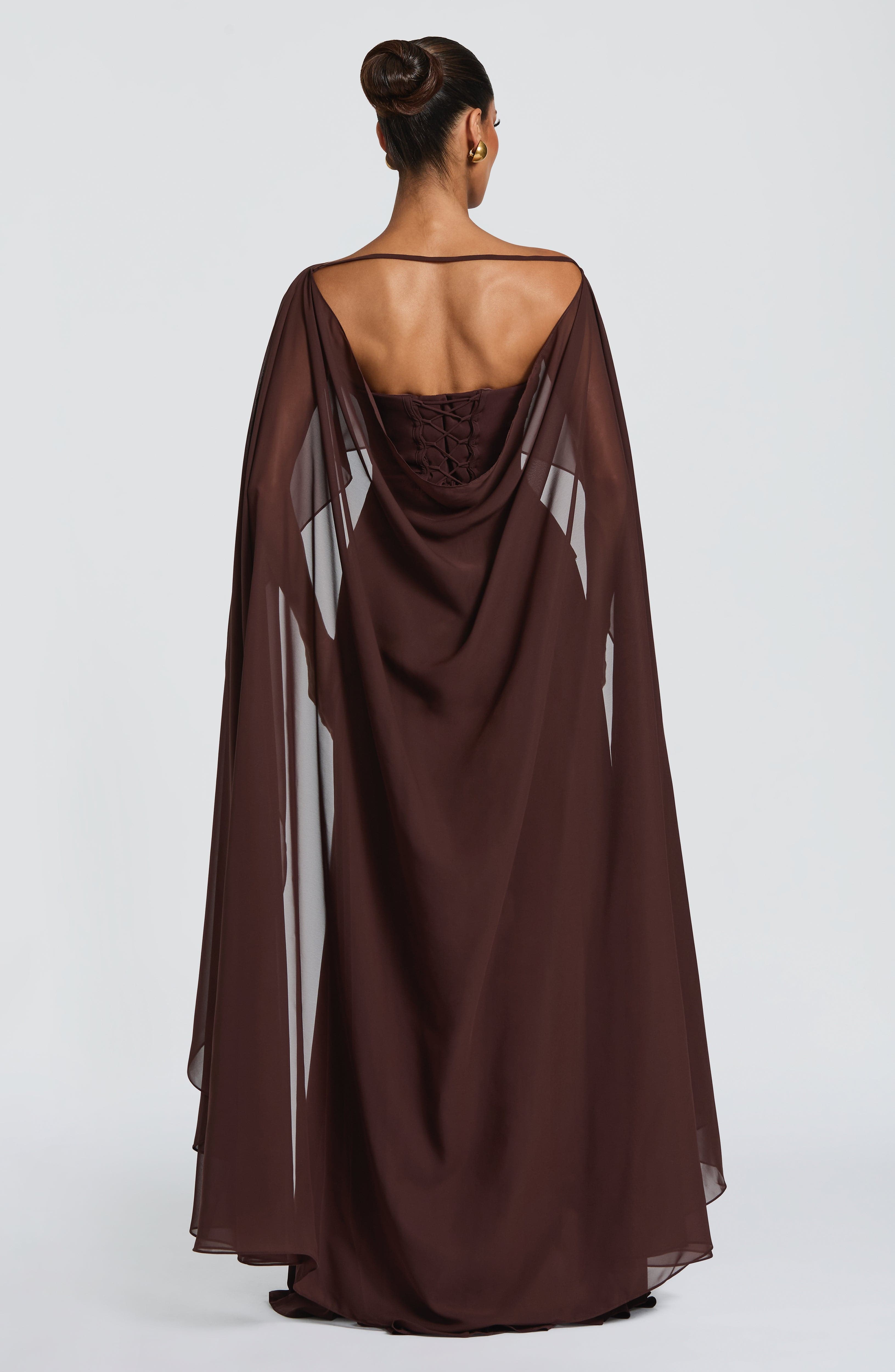 Vestido Patricia Marrón