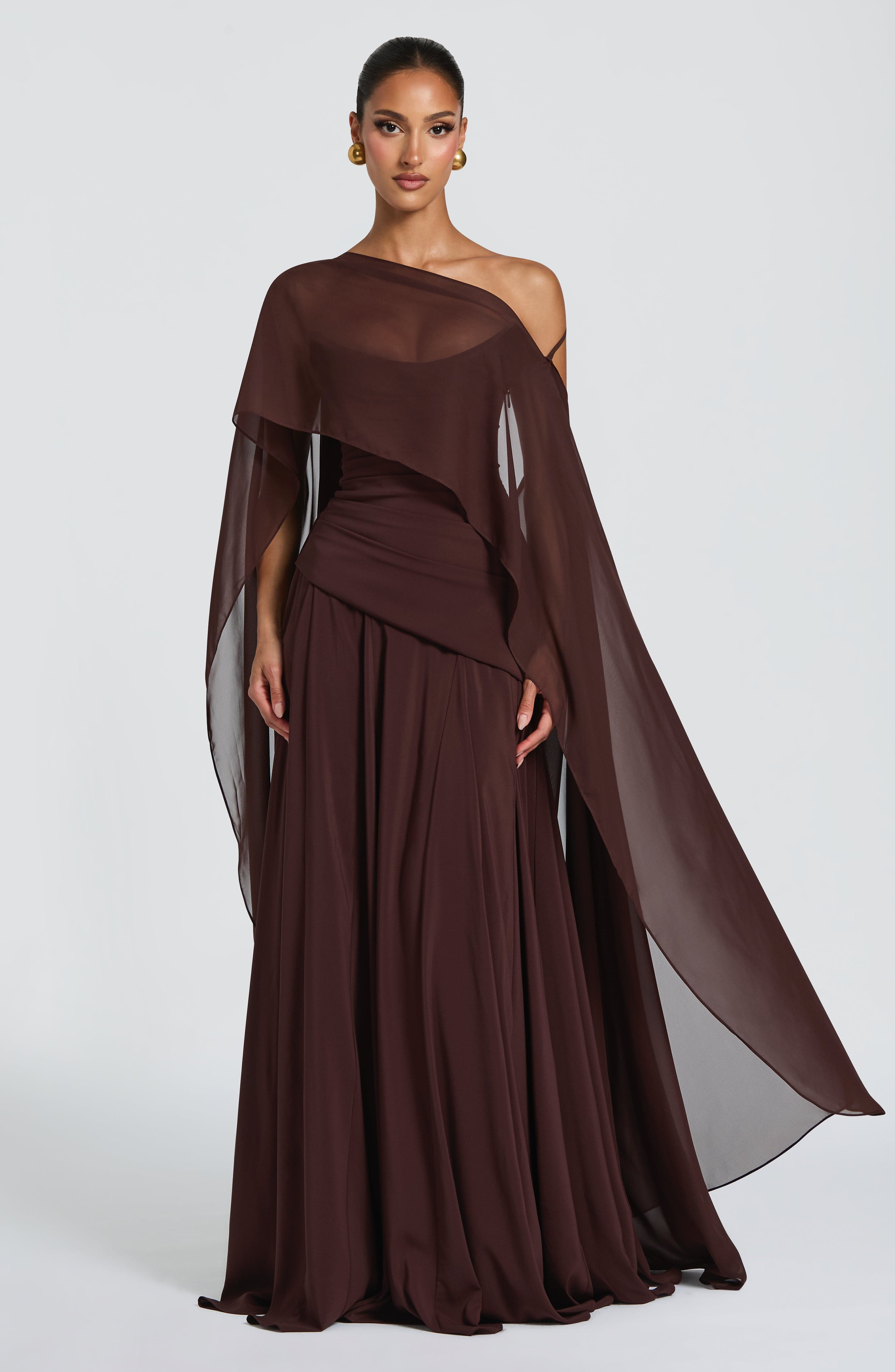 Vestido Patricia Marrón