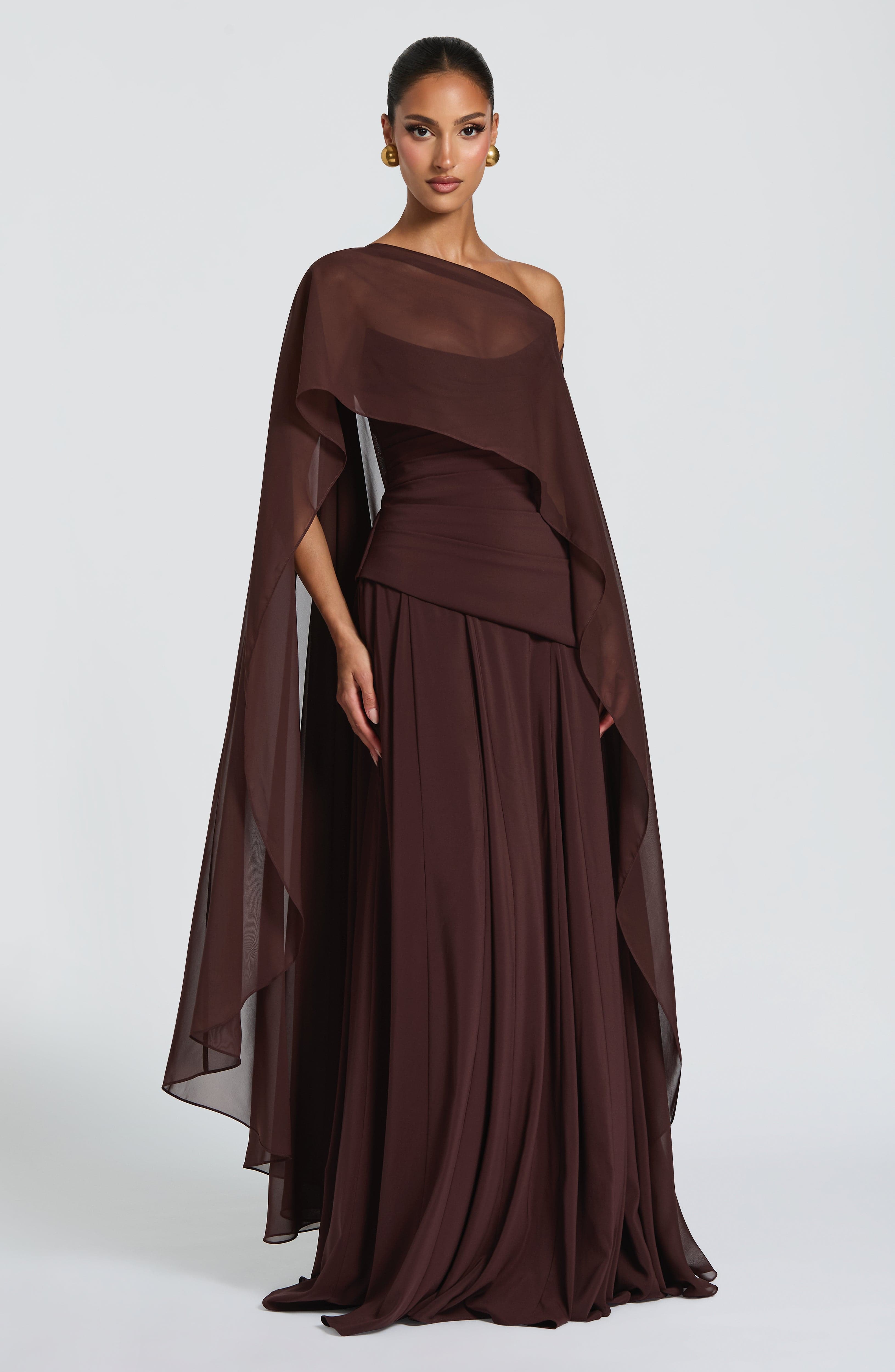 Vestido Patricia Marrón