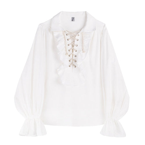 Blusa con mangas acampanadas