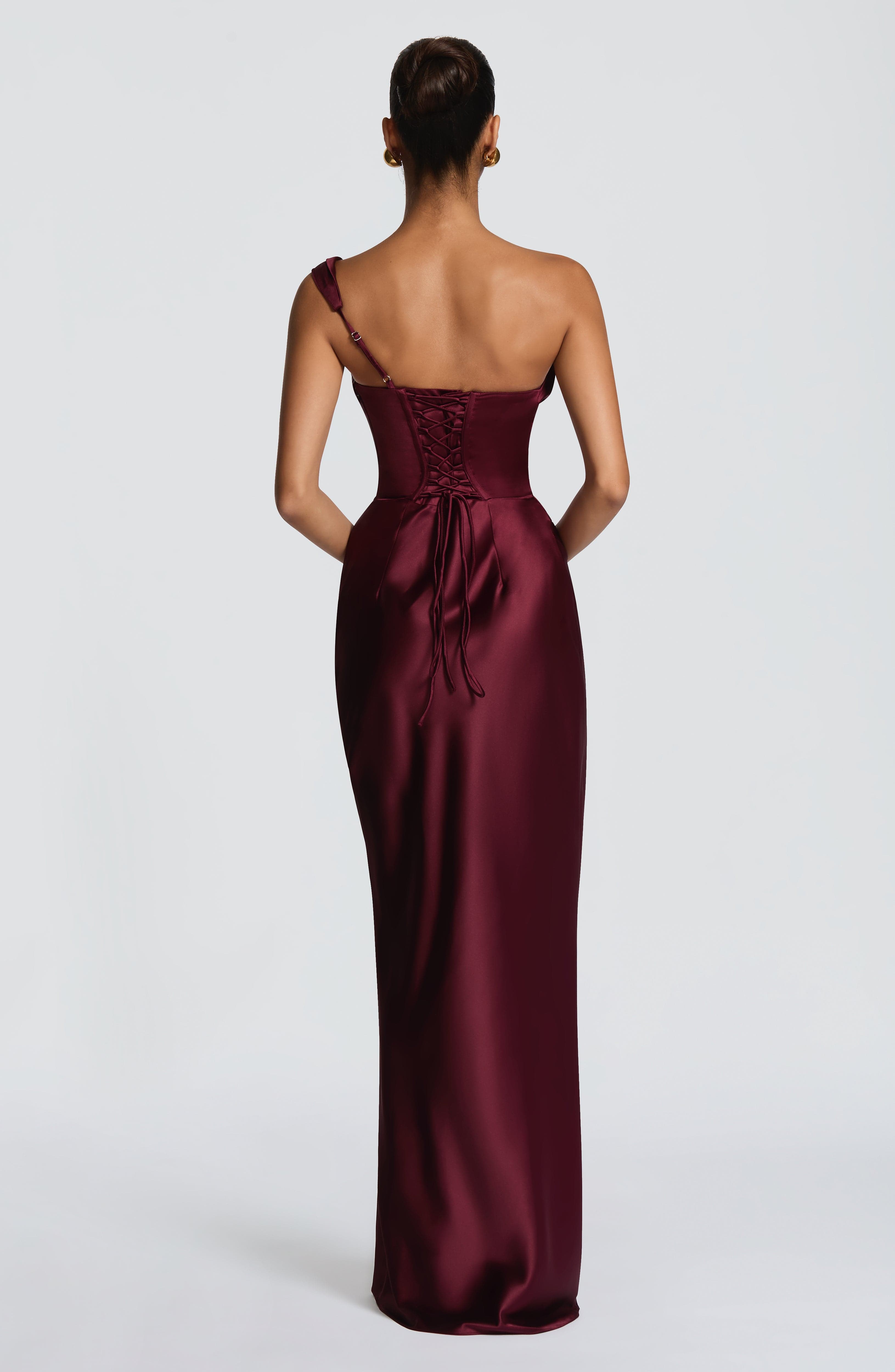Vestido Thalassa Burdeos