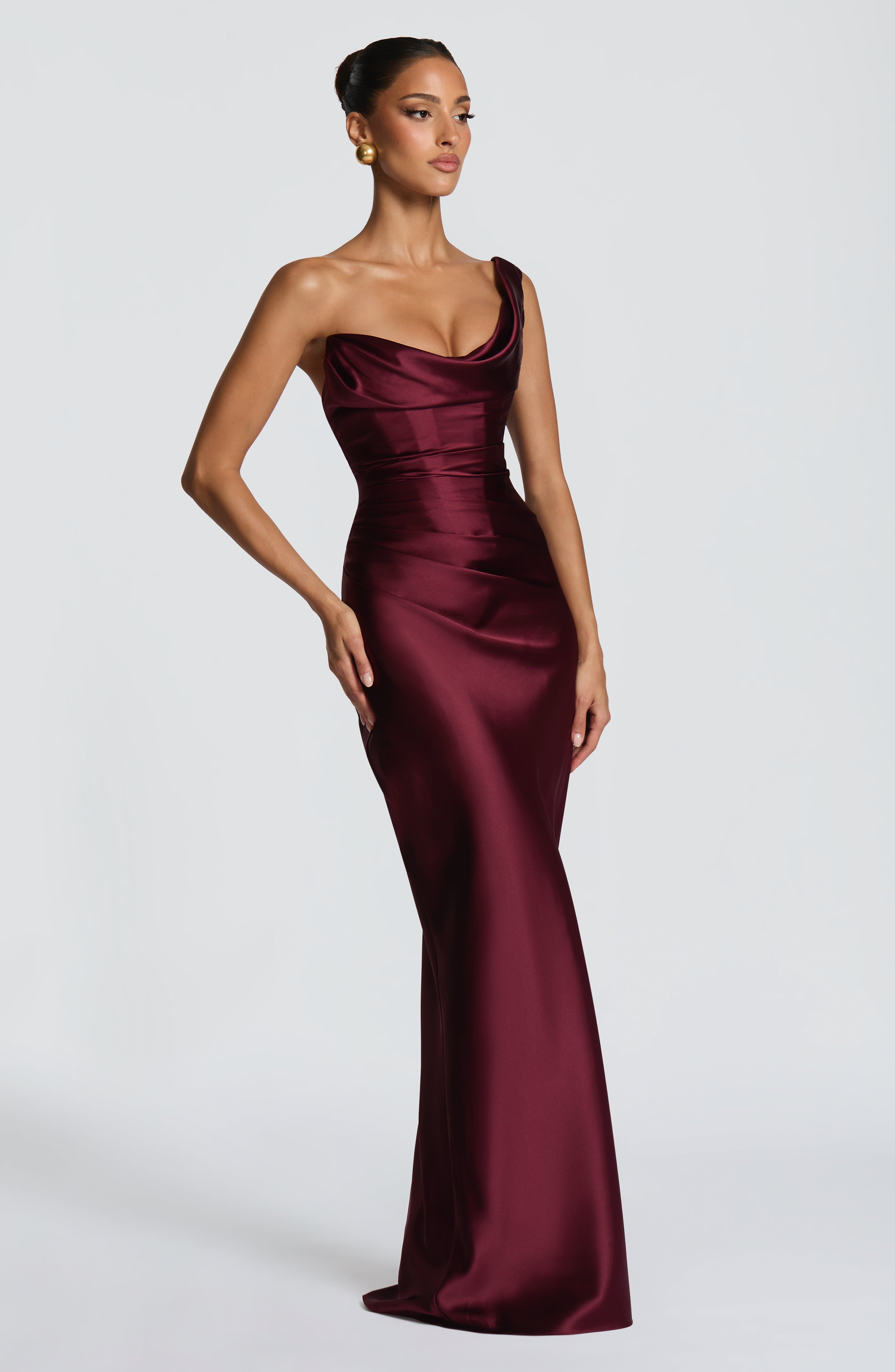 Vestido Thalassa Burdeos