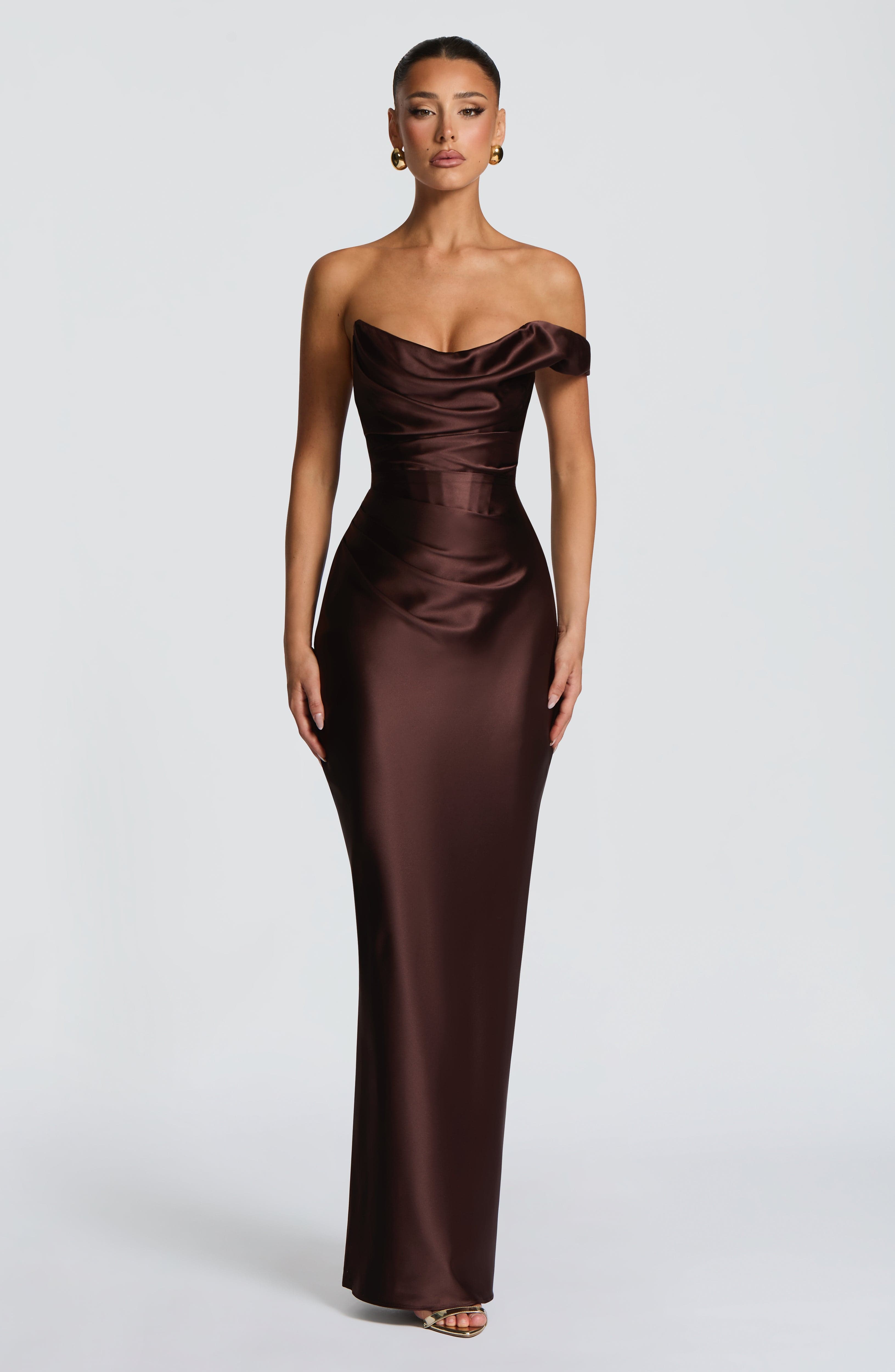 Vestido Thalassa Marrón