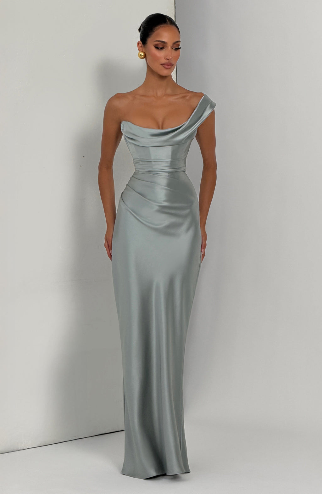 Vestido Thalassa Plateado
