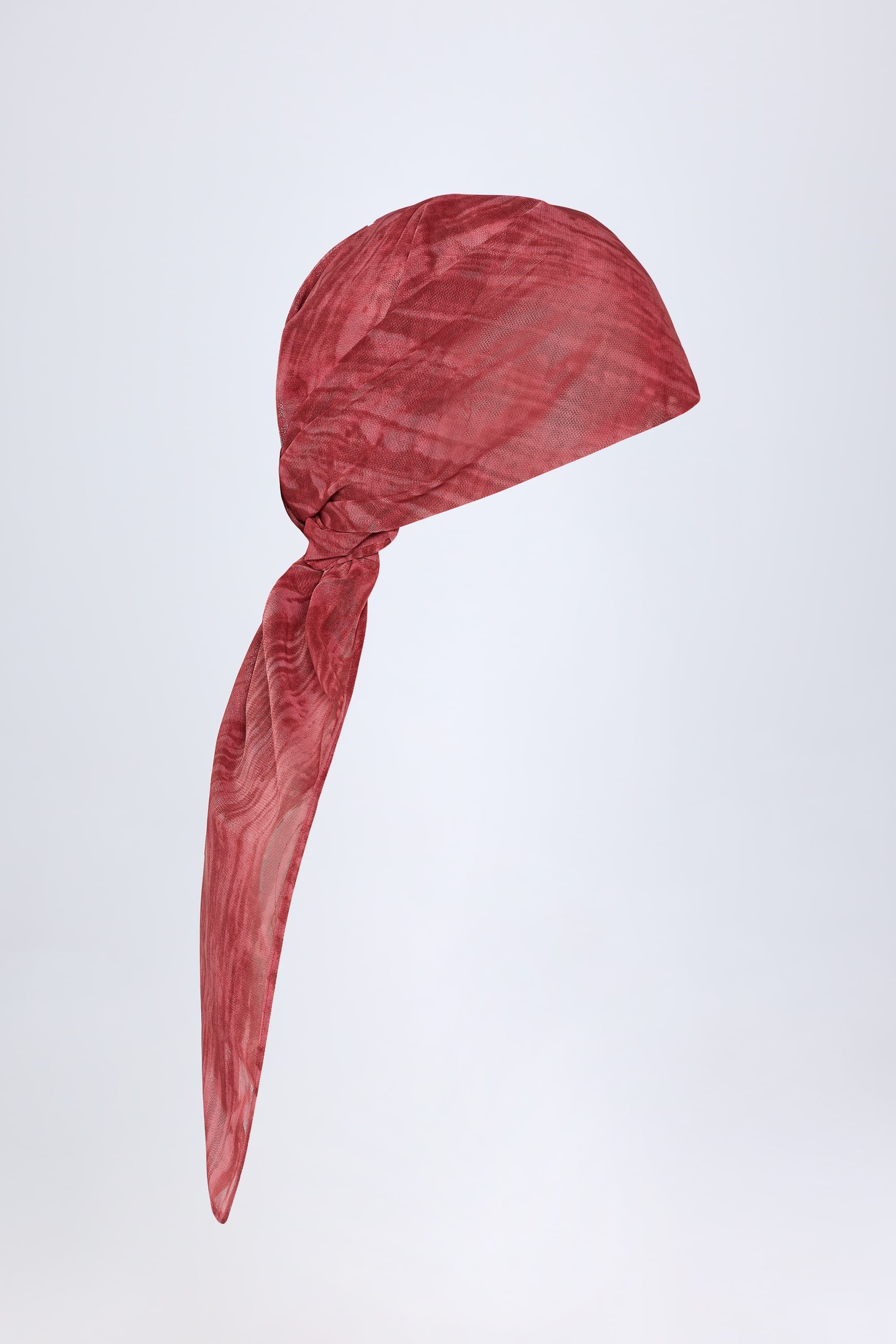 Pañuelo con estampado rojo