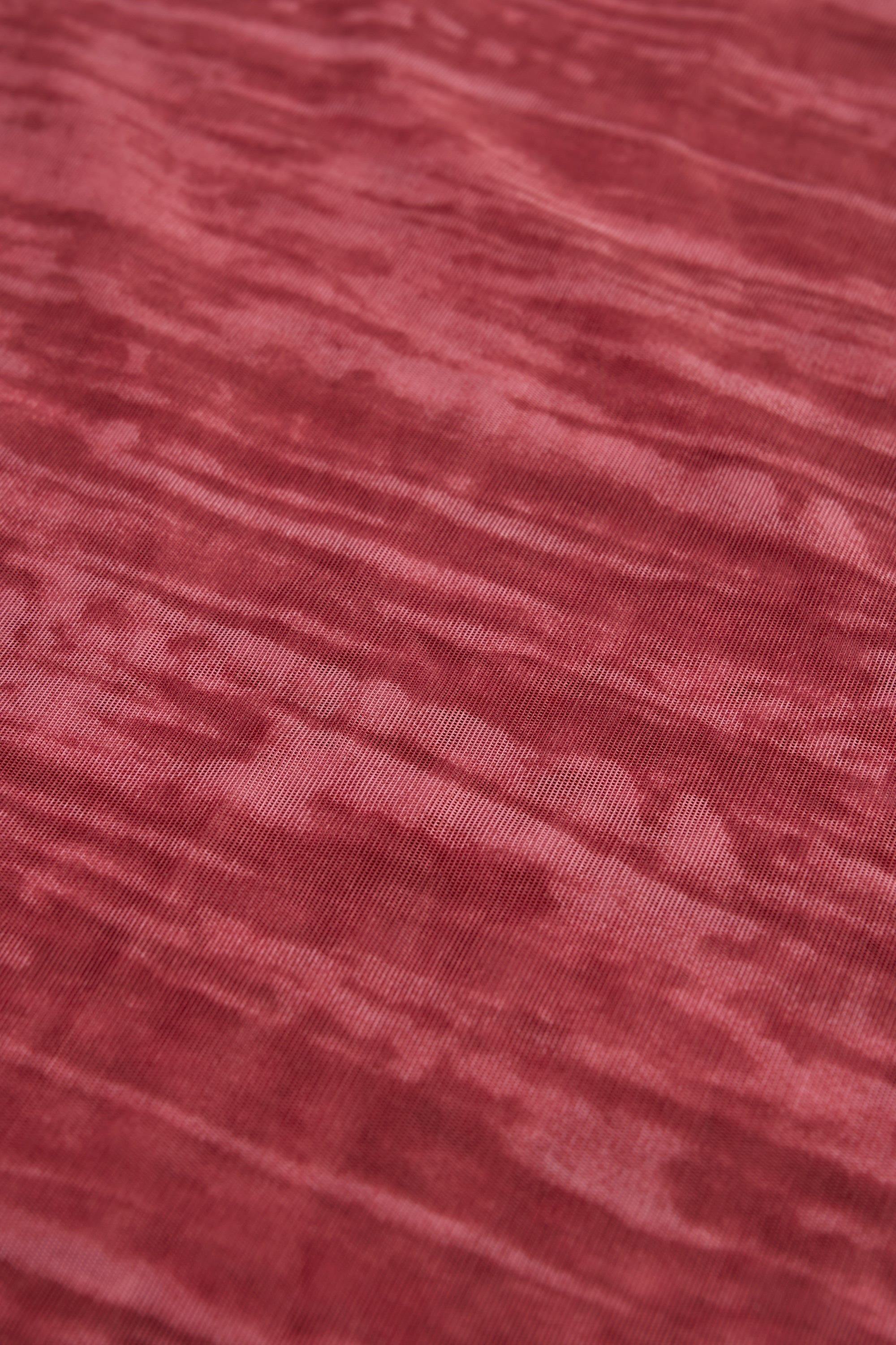 Pañuelo con estampado rojo